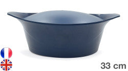 COOKUT Cocotte ovale 33cm Myrtille