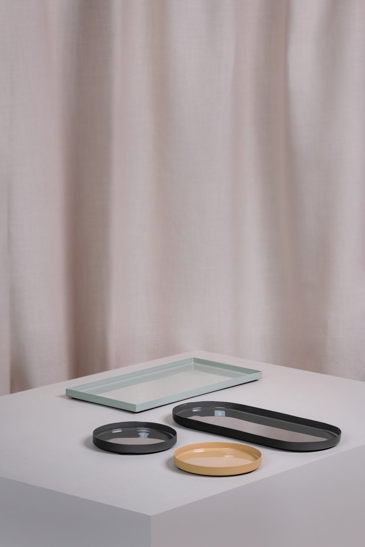 Plateau rectangulaire GRIS