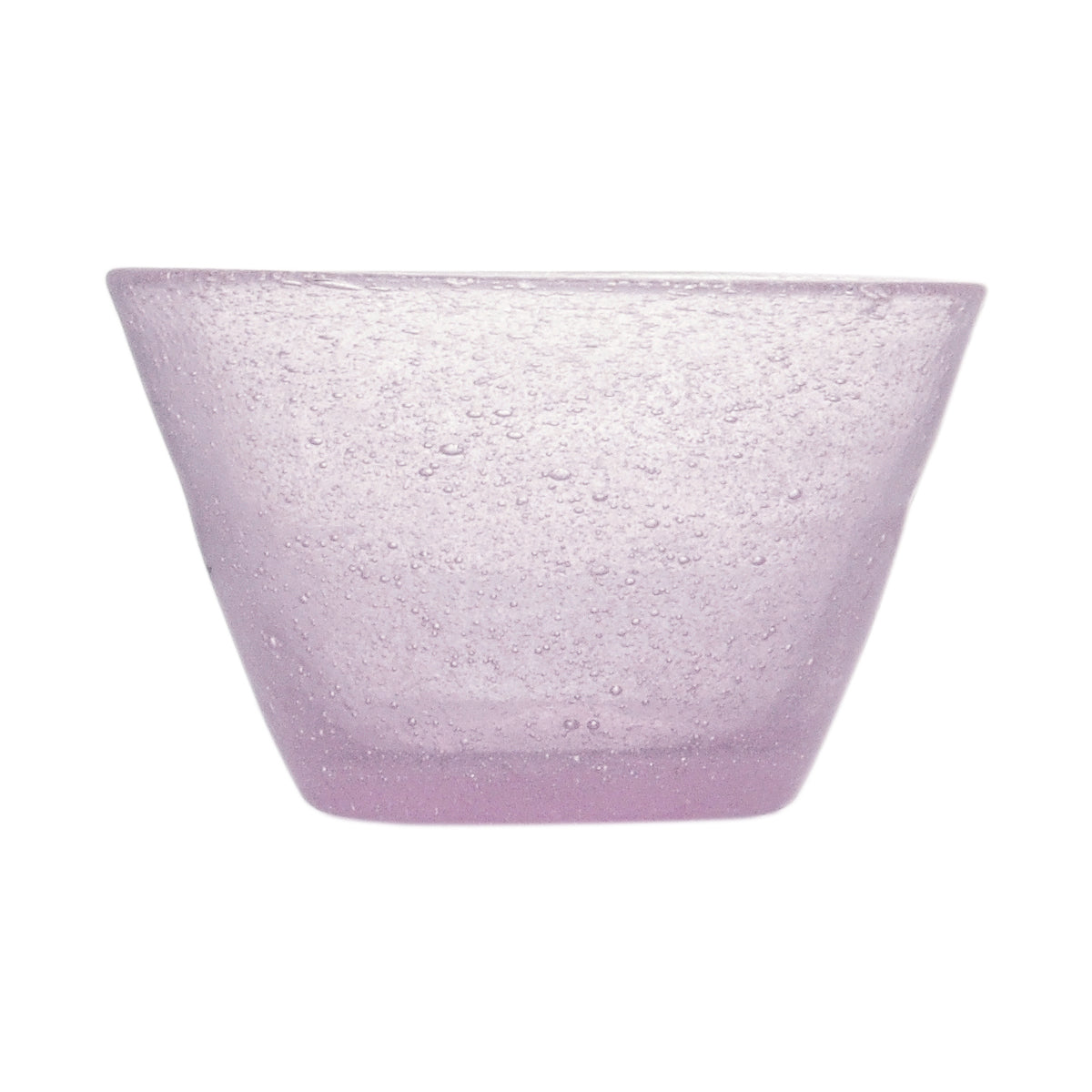 Saladier MAUVE en verre - MEMENTO