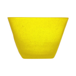 Saladier JAUNE en verre - MEMENTO