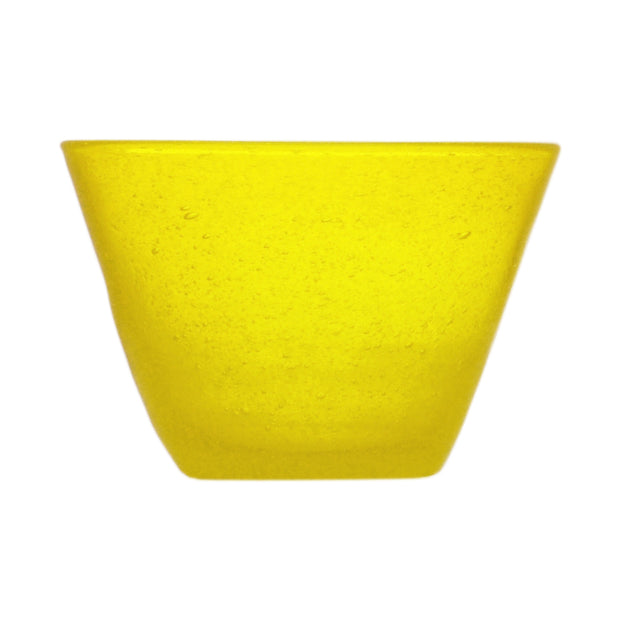 Saladier JAUNE en verre - MEMENTO