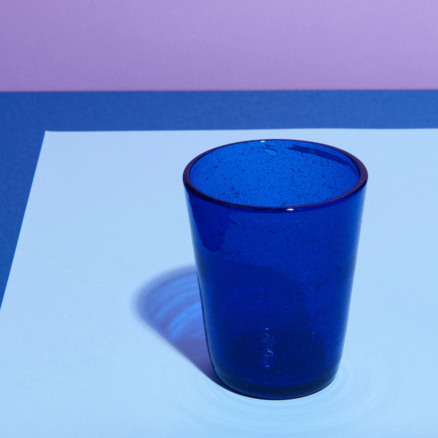 Verre BLEU ROI en verre - MEMENTO
