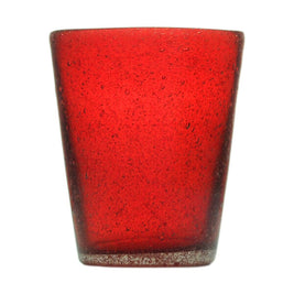 Verre ROUGE  en verre - MEMENTO