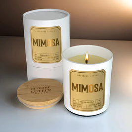 Bougie parfumée Mimosa- Officine Lutèce