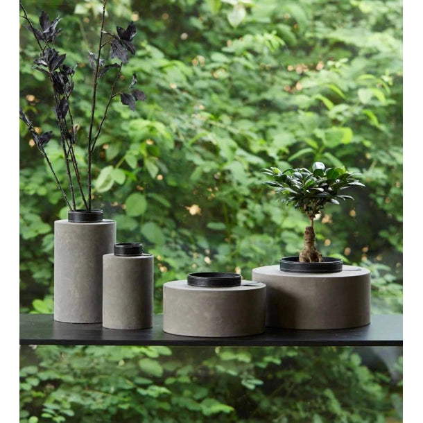 Vase en papier de Munich, Taupe