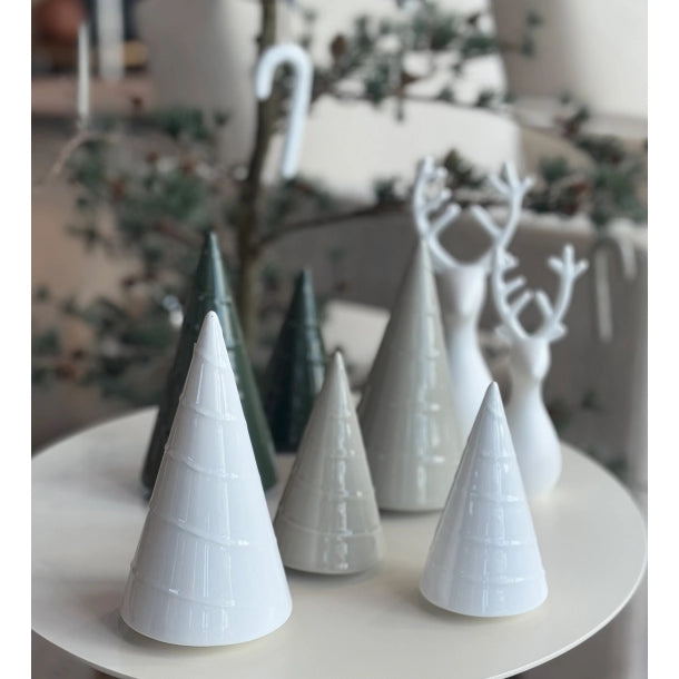 Sapin OOhhx, blanc brillant - PETIT 13cm