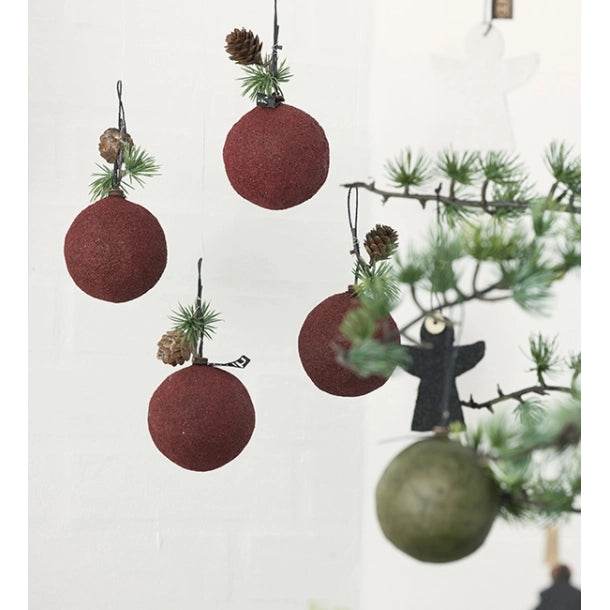 Boule de Noël Woodz, vin Bal de Noël Woodz