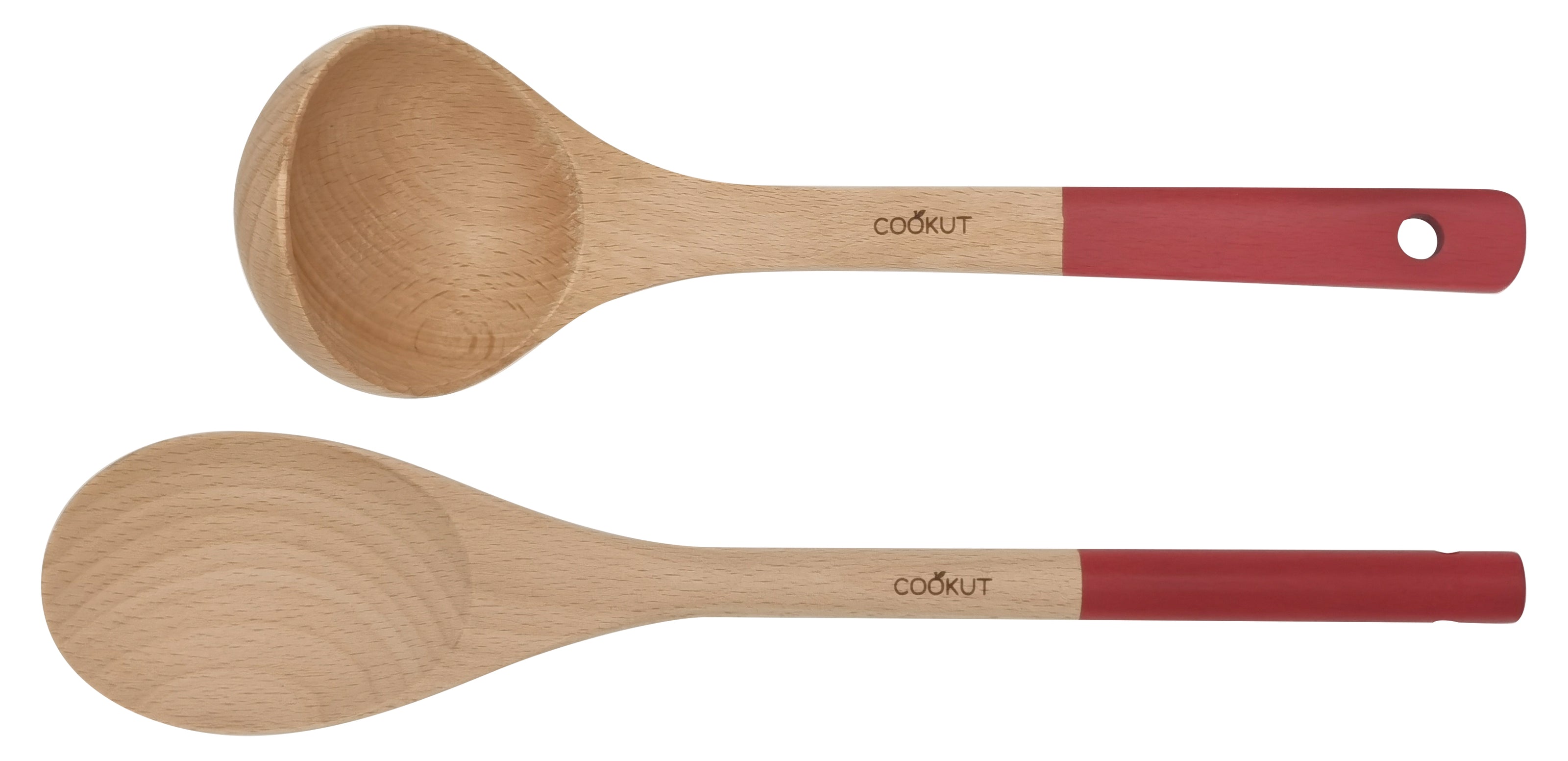 Set de cuillère et louche en bois PASSION