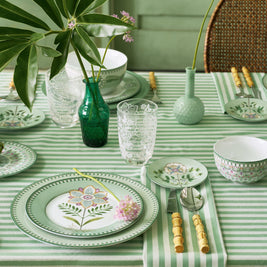 Assiette Plate 21 cm Lily & Lotus Light Green, Pip Studio