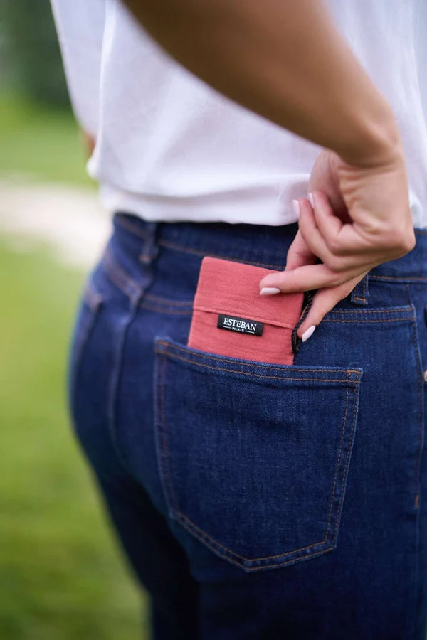 Pochette à parfum - Iris Cachemire - coloris Terracotta