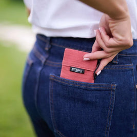 Pochette à parfum - Iris Cachemire - coloris Terracotta