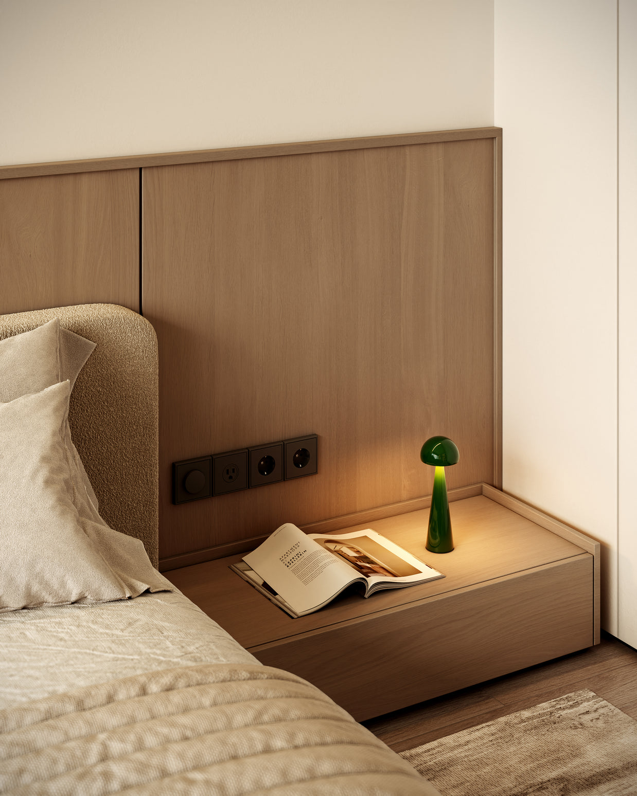 Lampe ZANZI Emeraude