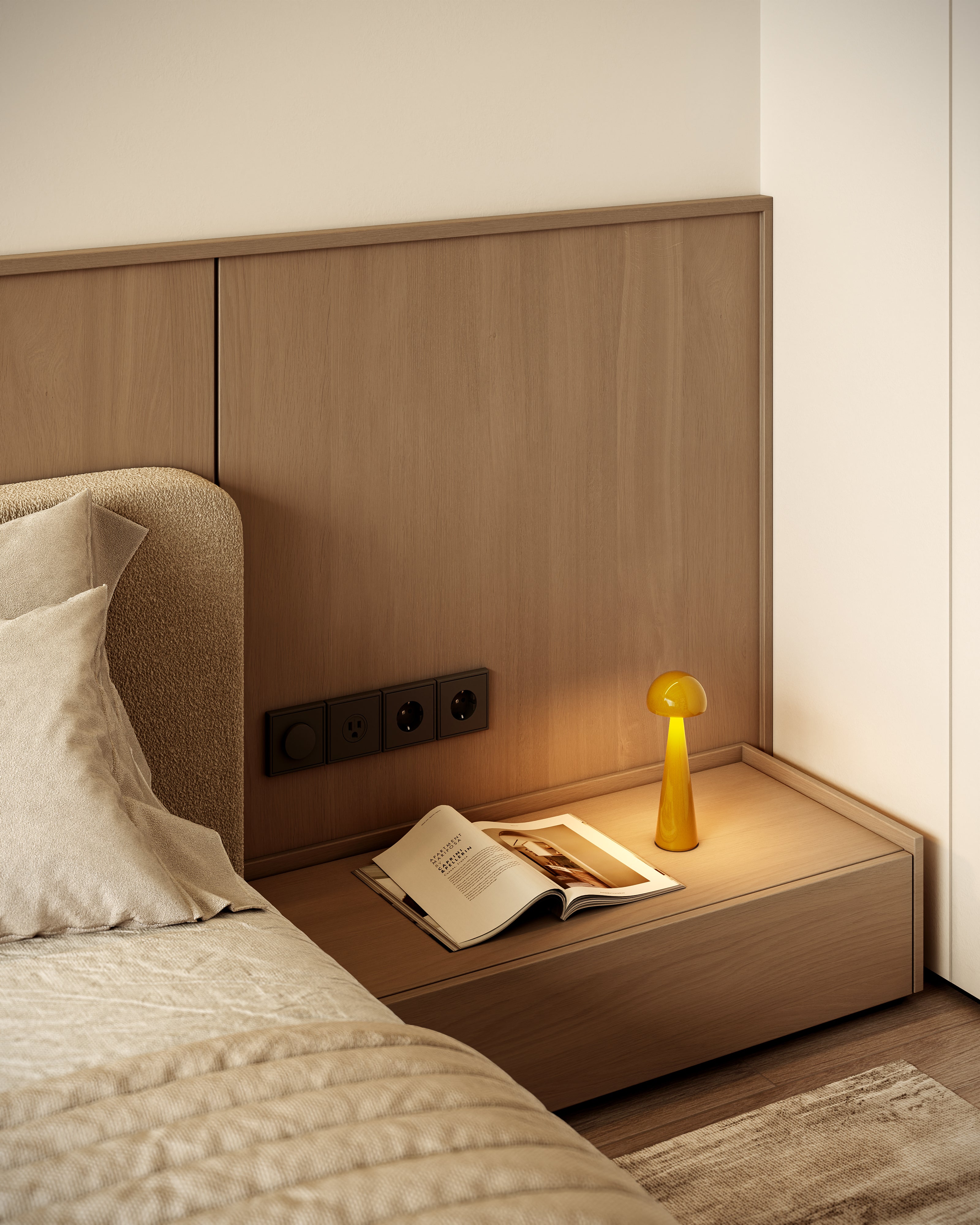 Lampe ZANZI JAUNE