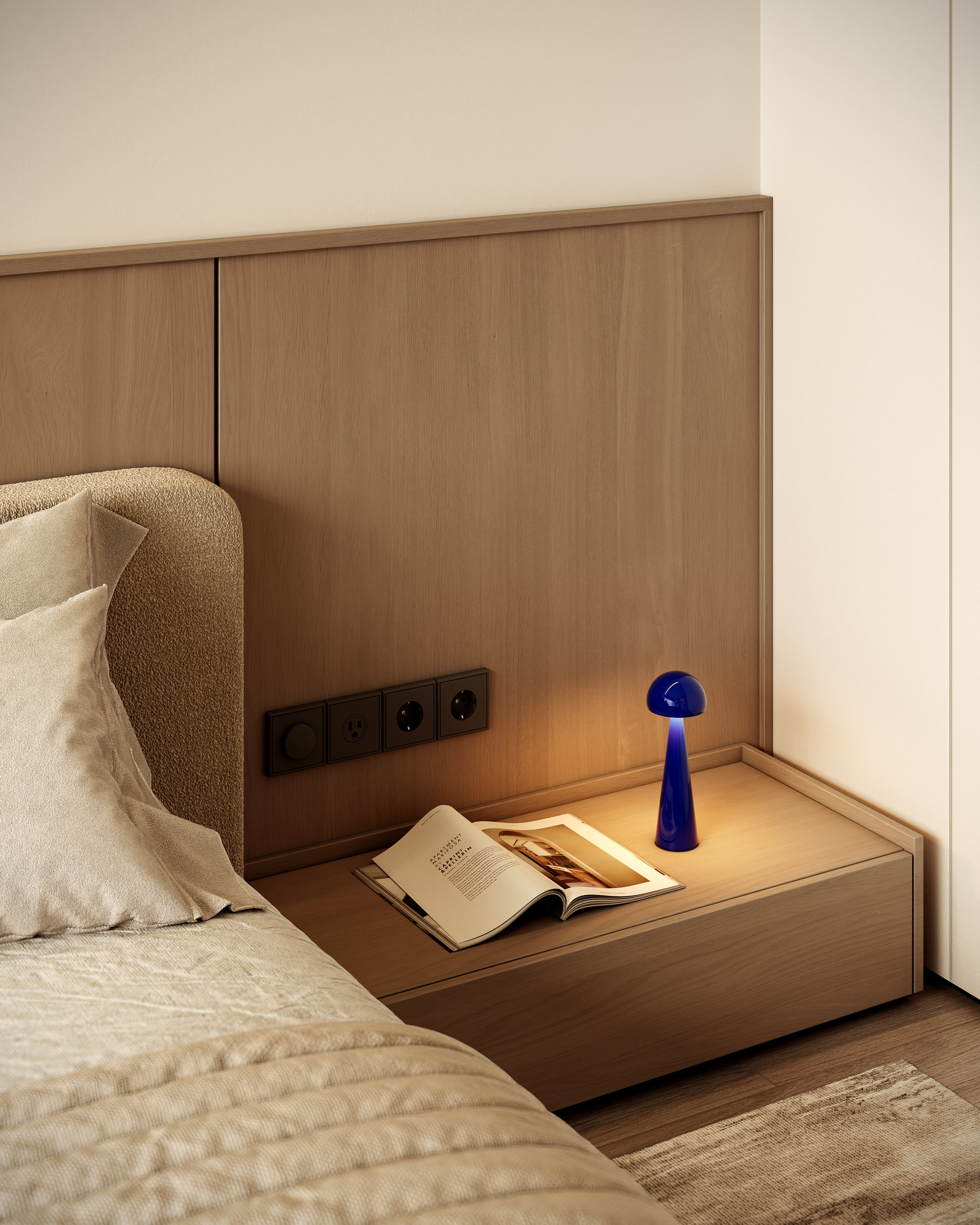 Lampe ZANZI COBALT