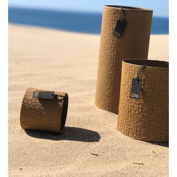 Vase Sahara Zéro Déchet, Ocra 23cm