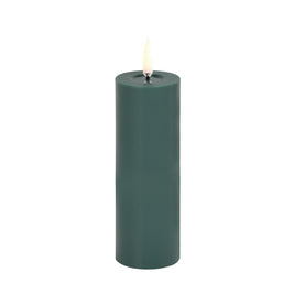 Bougie Pilier Pine Green, 5 X 14,5cm