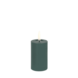 Bougie Pilier Pine Green, 5 X 7,5cm