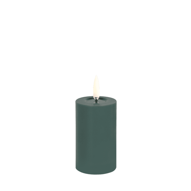 Bougie Pilier Pine Green, 5 X 7,5cm