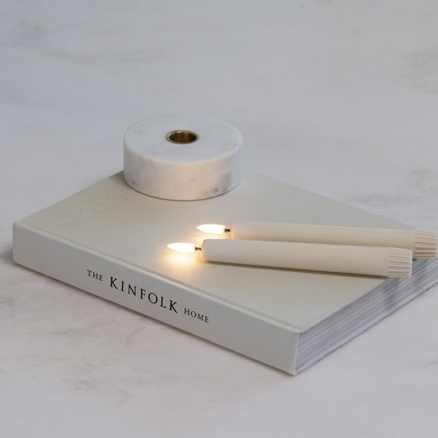 Bougeoir Marbre Blanc