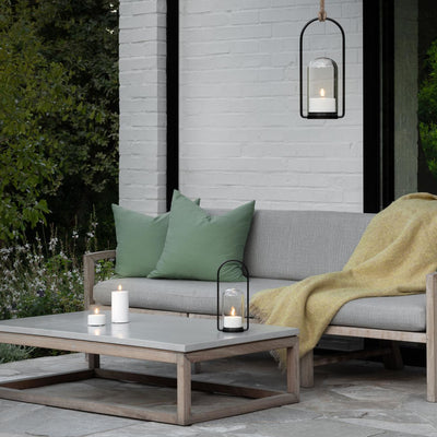 Lanterne extérieure noire set