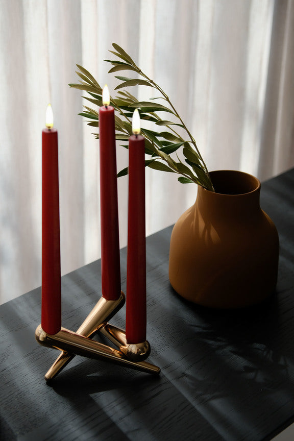 Bougeoir Bonfire rose gold
