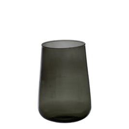 Vase Valencia, noir