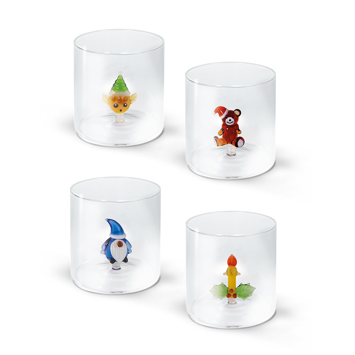 Gobelet Décors de Noël variés