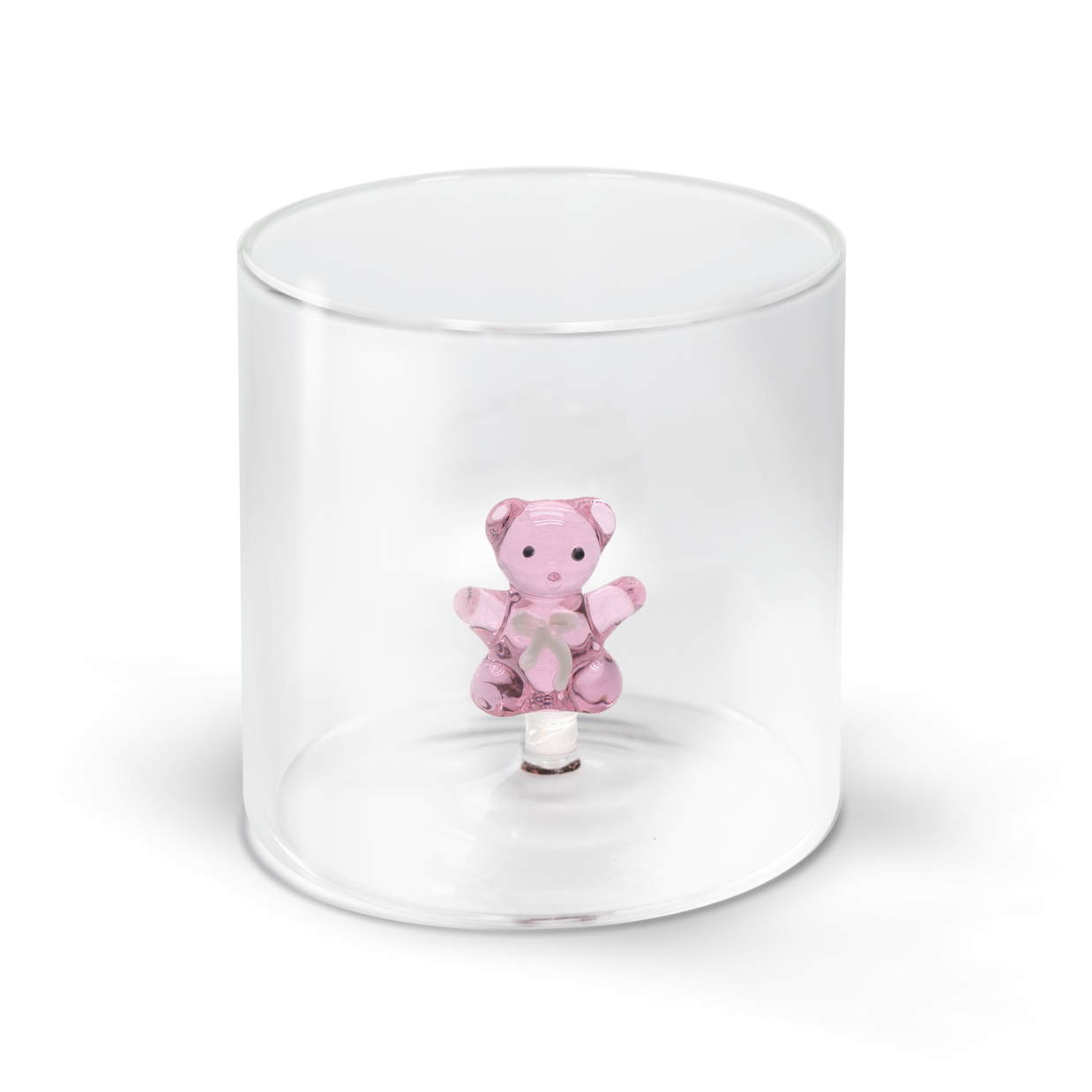 Gobelet figurine OURSON ROSE