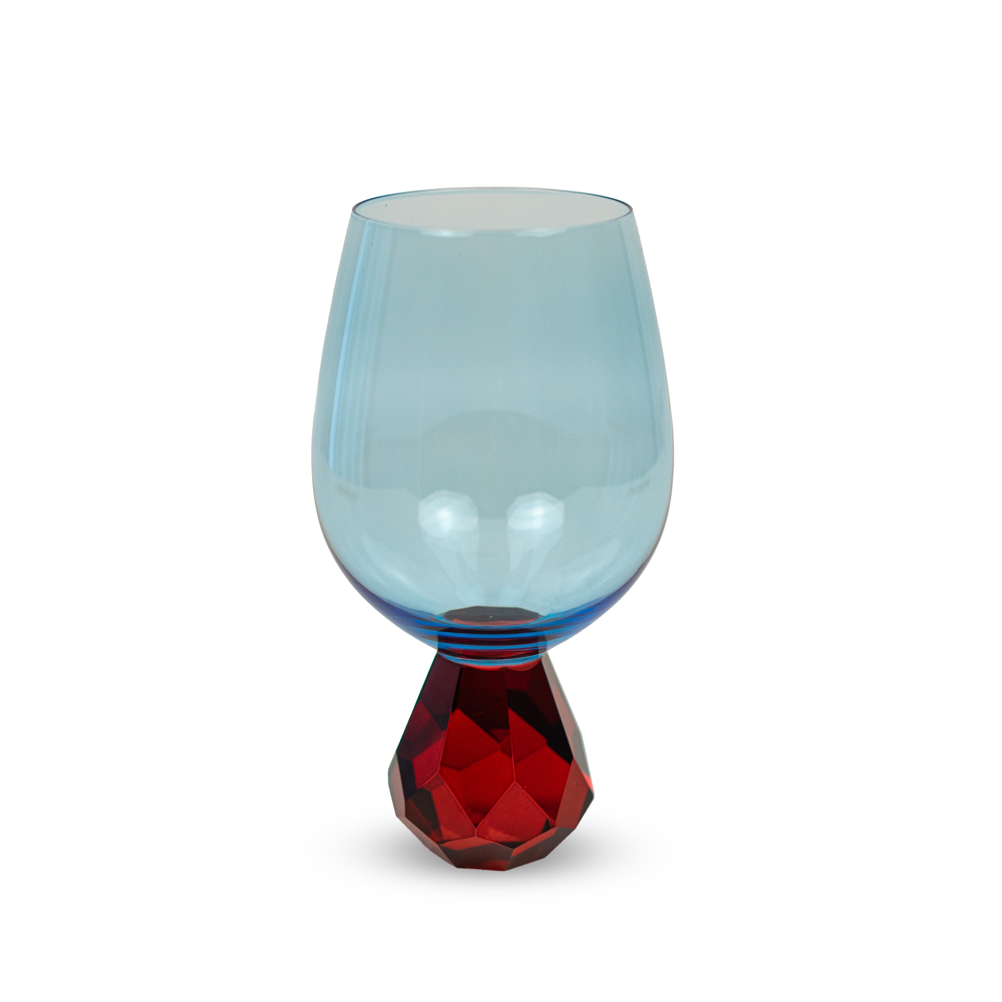 Verre à cocktail Diamant - Rouge