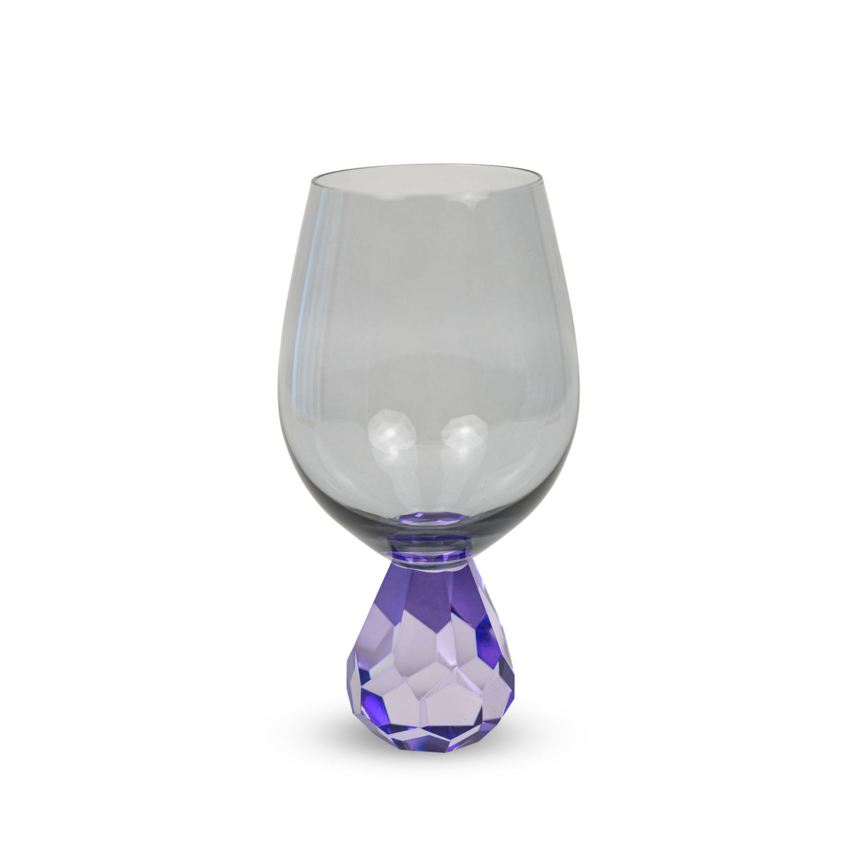 Verre à cocktail Diamant - Violet