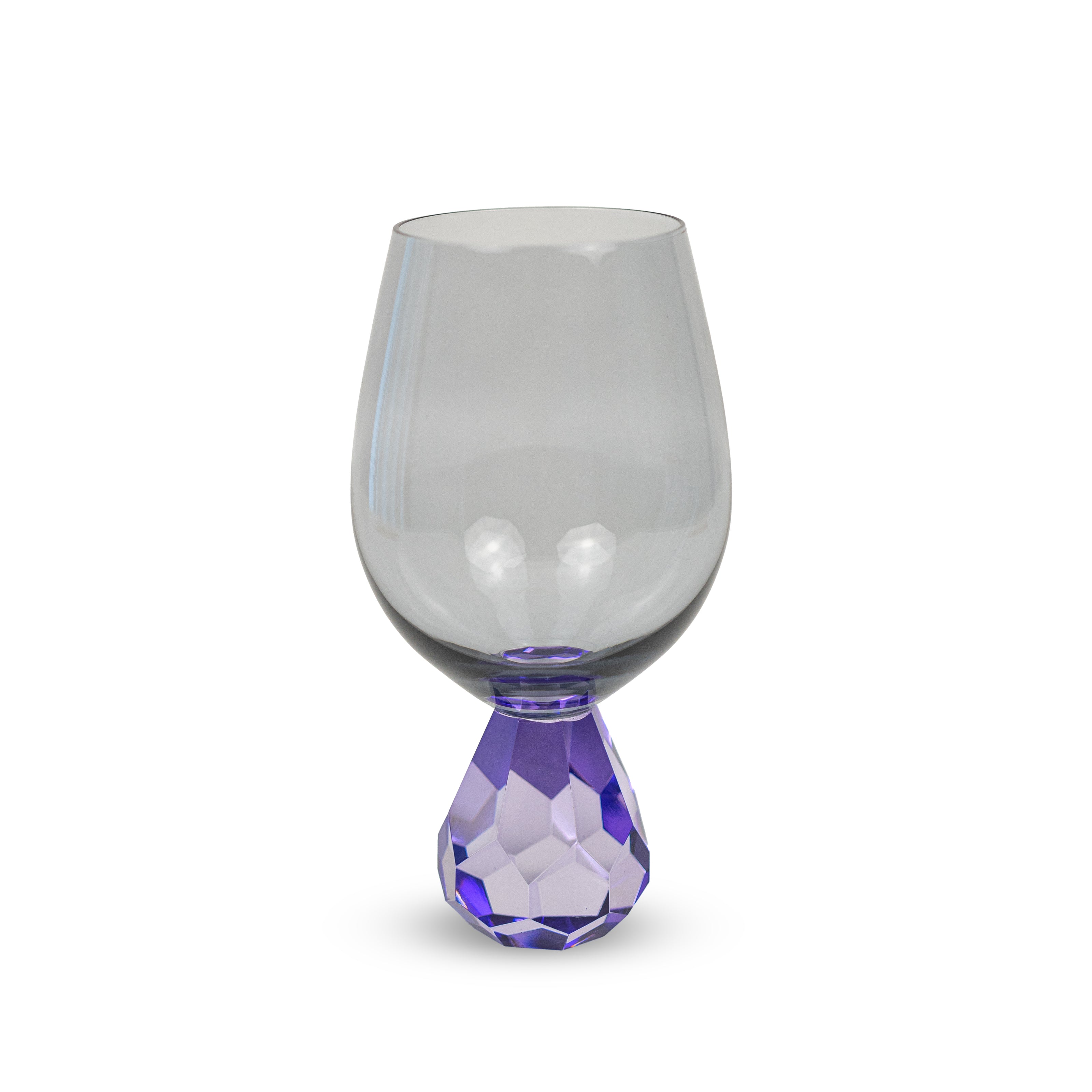 Verre à cocktail Diamant - Violet