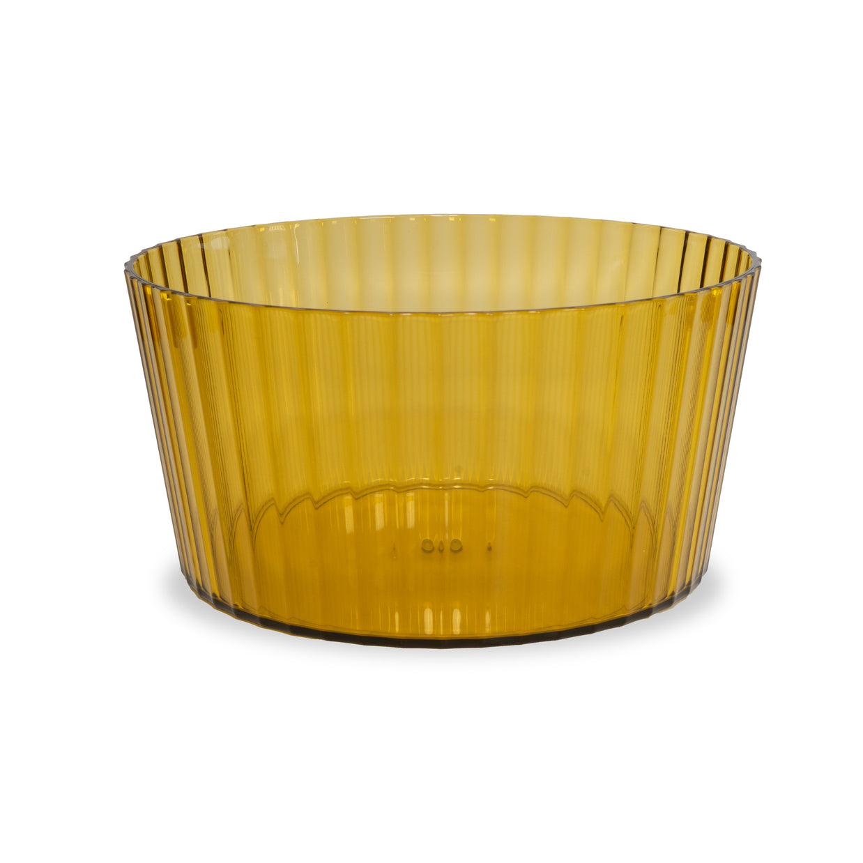 Saladier en acrylique. Contenance 3 L. AMBRE