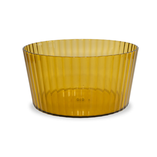 Saladier en acrylique. Contenance 3 L. AMBRE