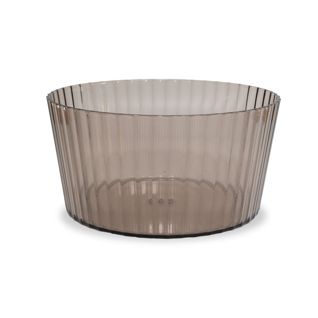 Saladier en acrylique. Contenance 3 L. MARRON