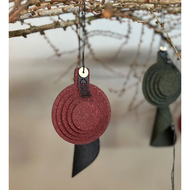 Spirale de bal de Noël, vin