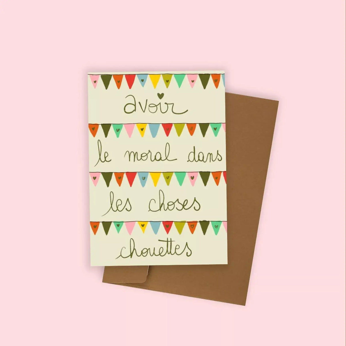 Carte postale Les choses chouettes: Lot de 10 cartes avec enveloppes