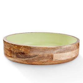 Bol en bois SINGA: Cantaloupe / OS