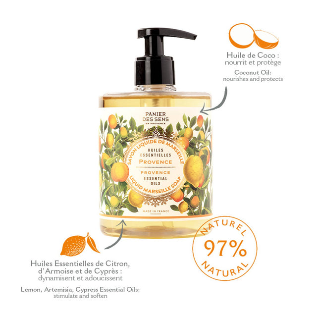 Savon liquide de Marseille 500ml | Provence