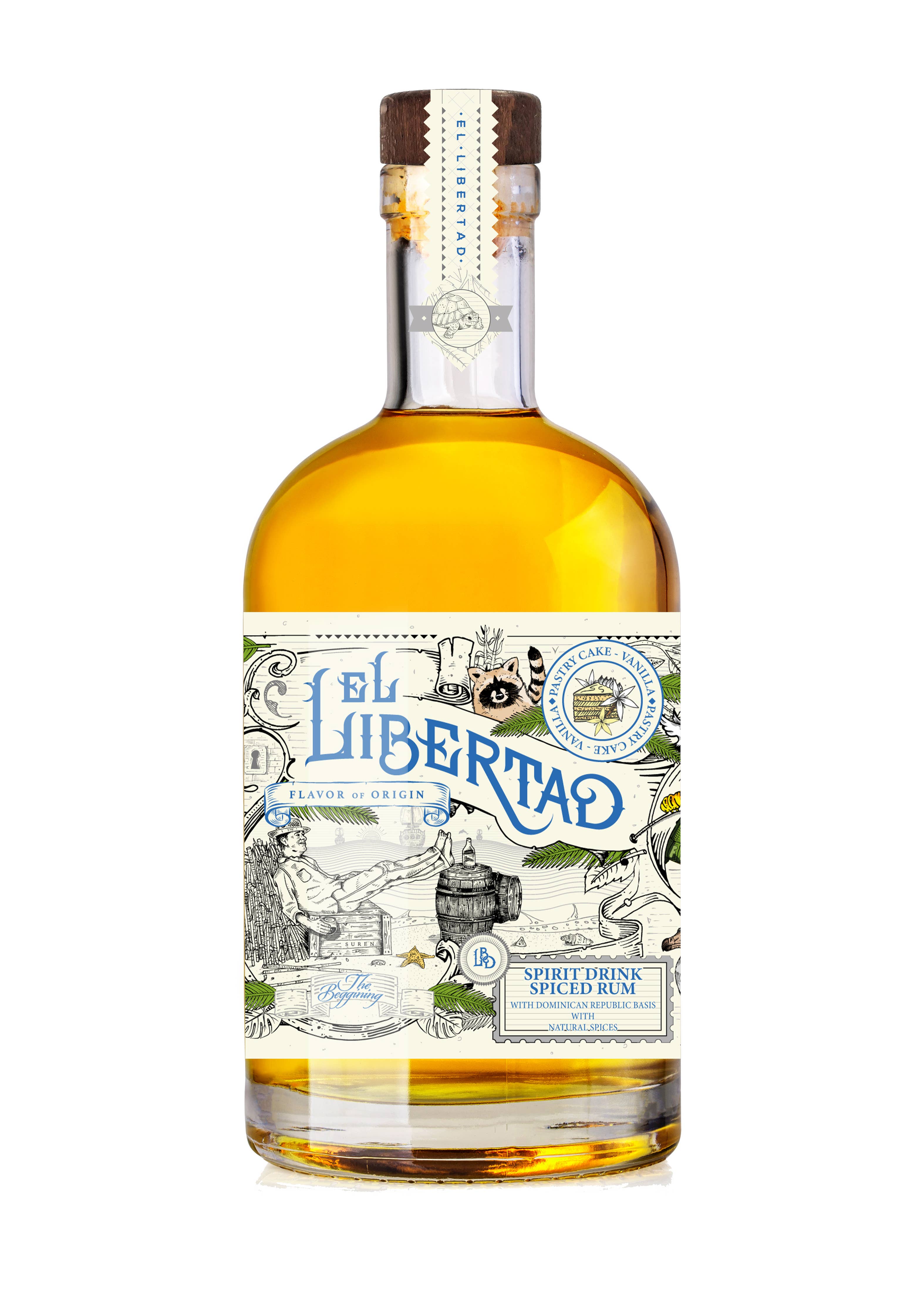 El Libertad Rhum - Flavor Of Origin: 70 cl /40 %