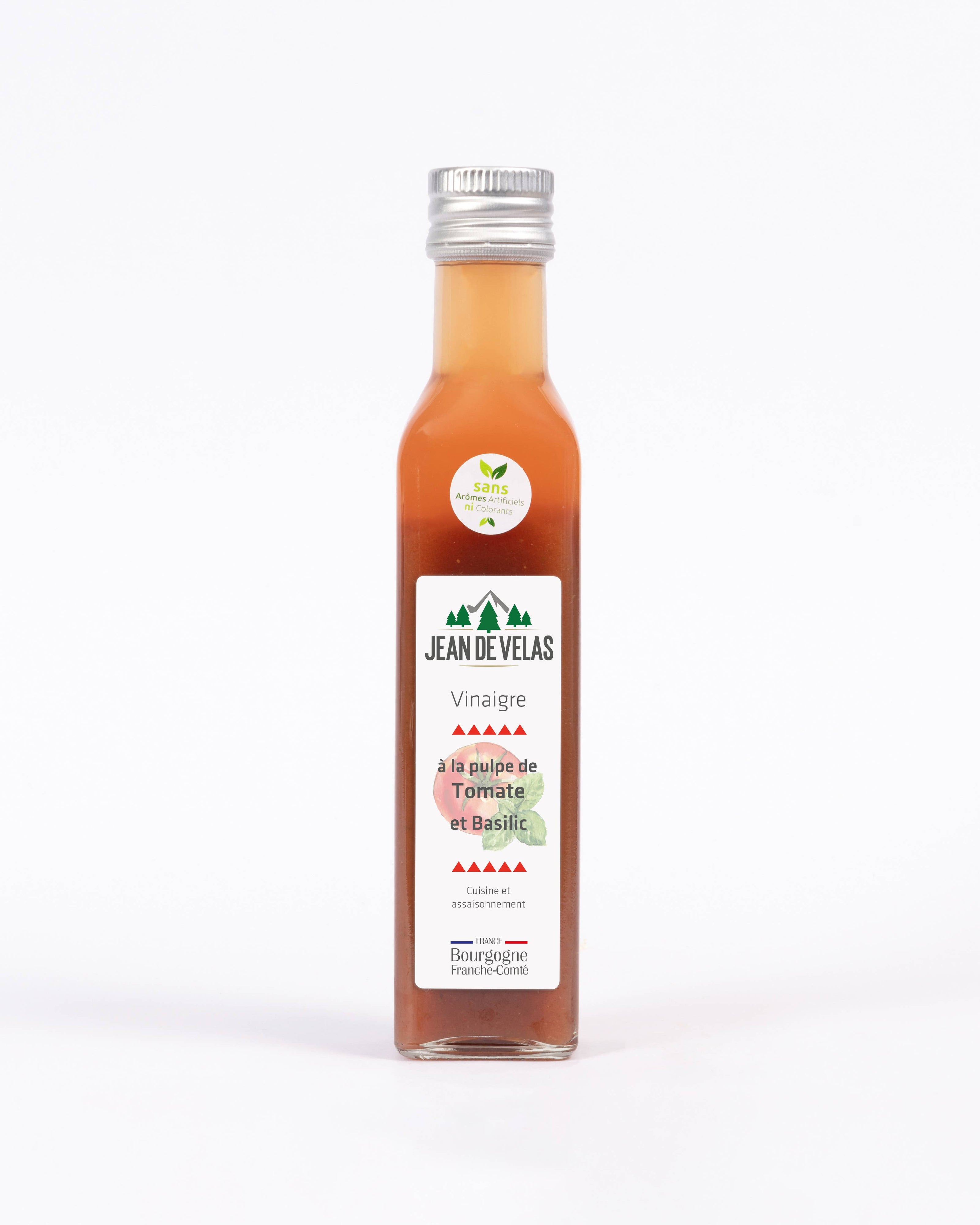 Vinaigre de Pulpe de Tomate et Basilic