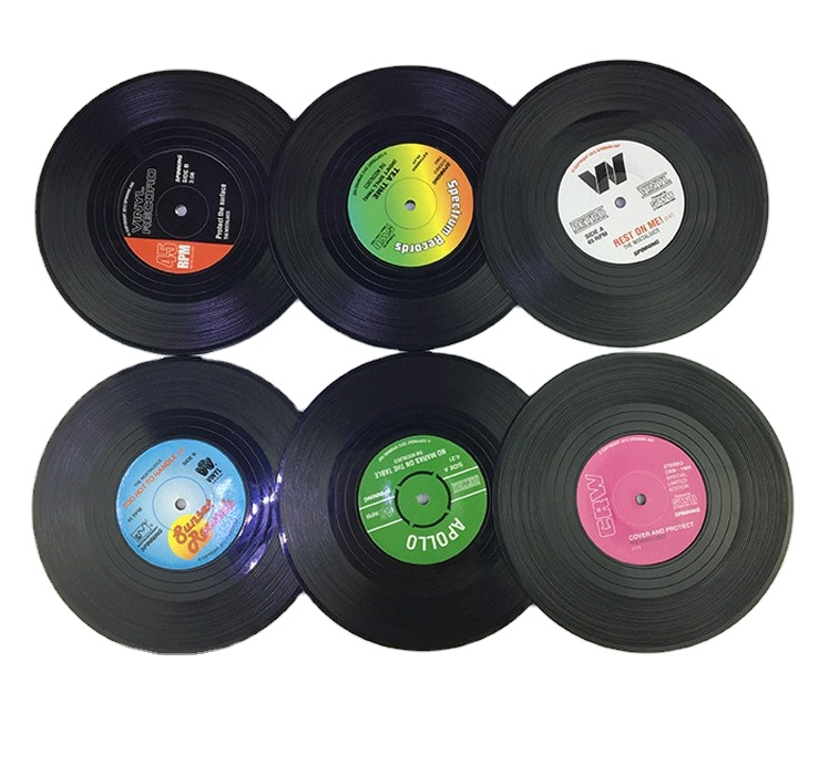 Dessous de verre LP - Boîte de 6 pièces