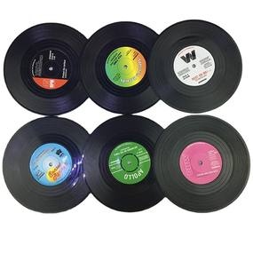 Dessous de verre LP - Boîte de 6 pièces