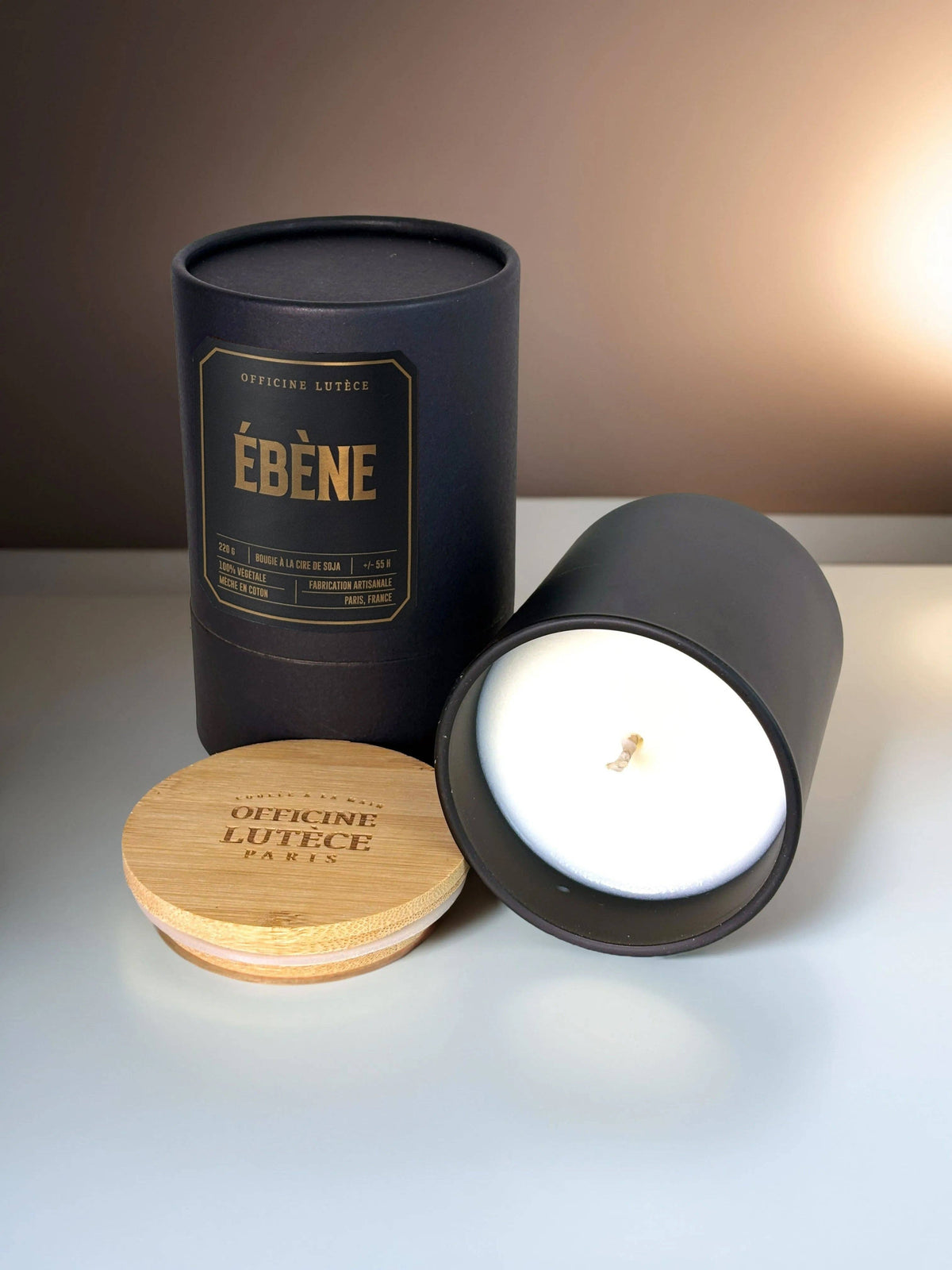 Bougie parfumée Ebène
