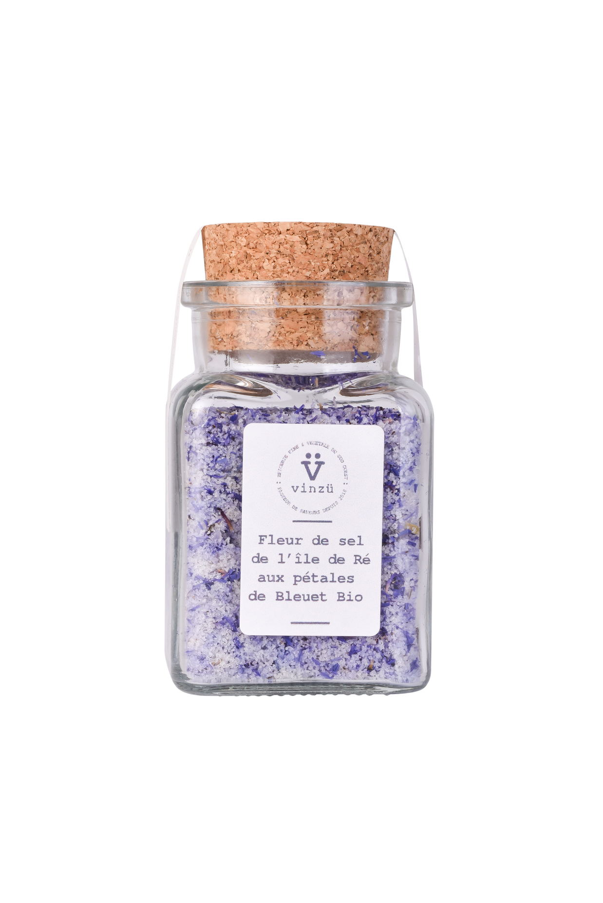 Fleur de sel aux pétales de bleuet bio