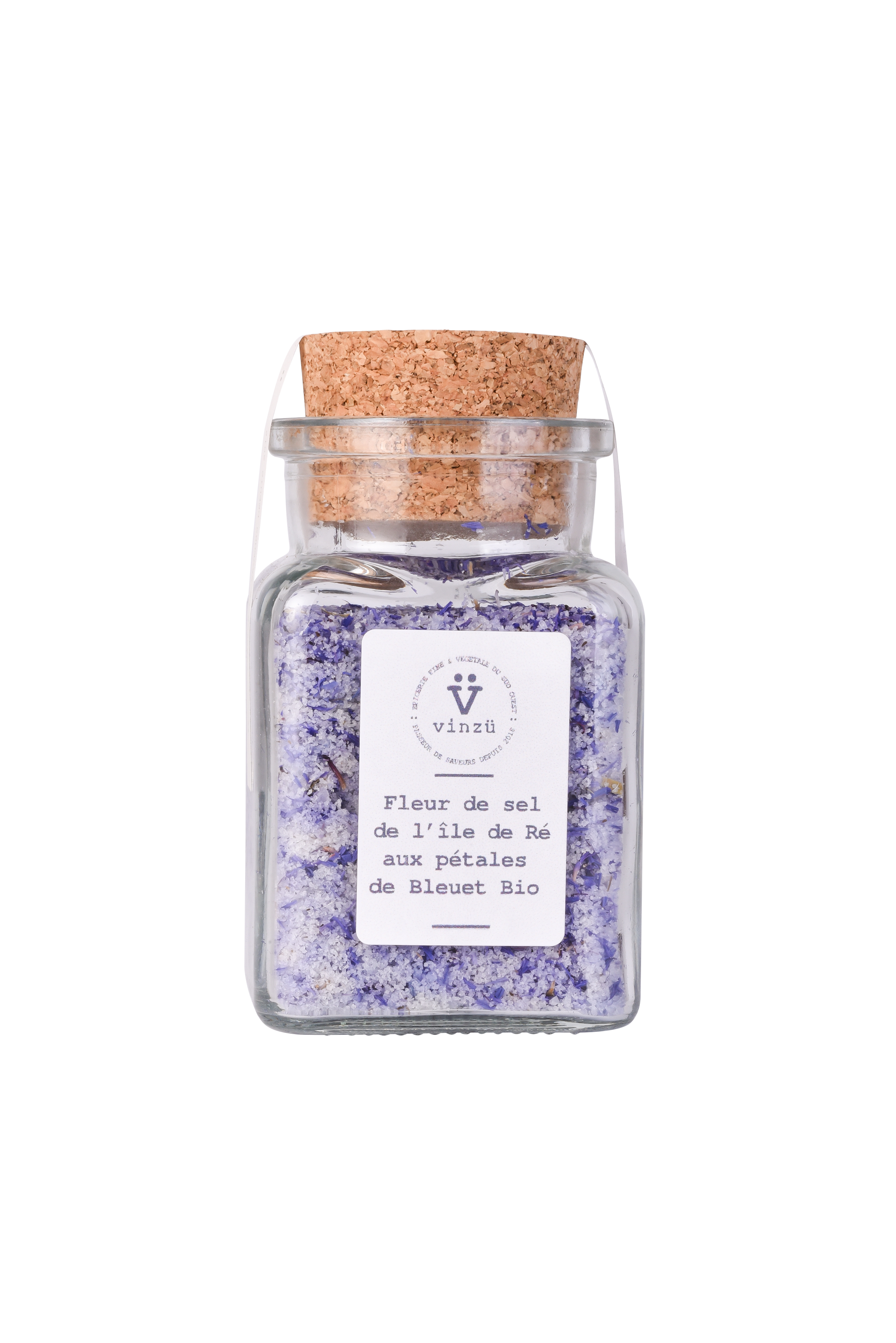 Fleur de sel aux pétales de bleuet bio