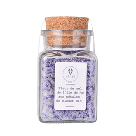 Fleur de sel aux pétales de bleuet bio