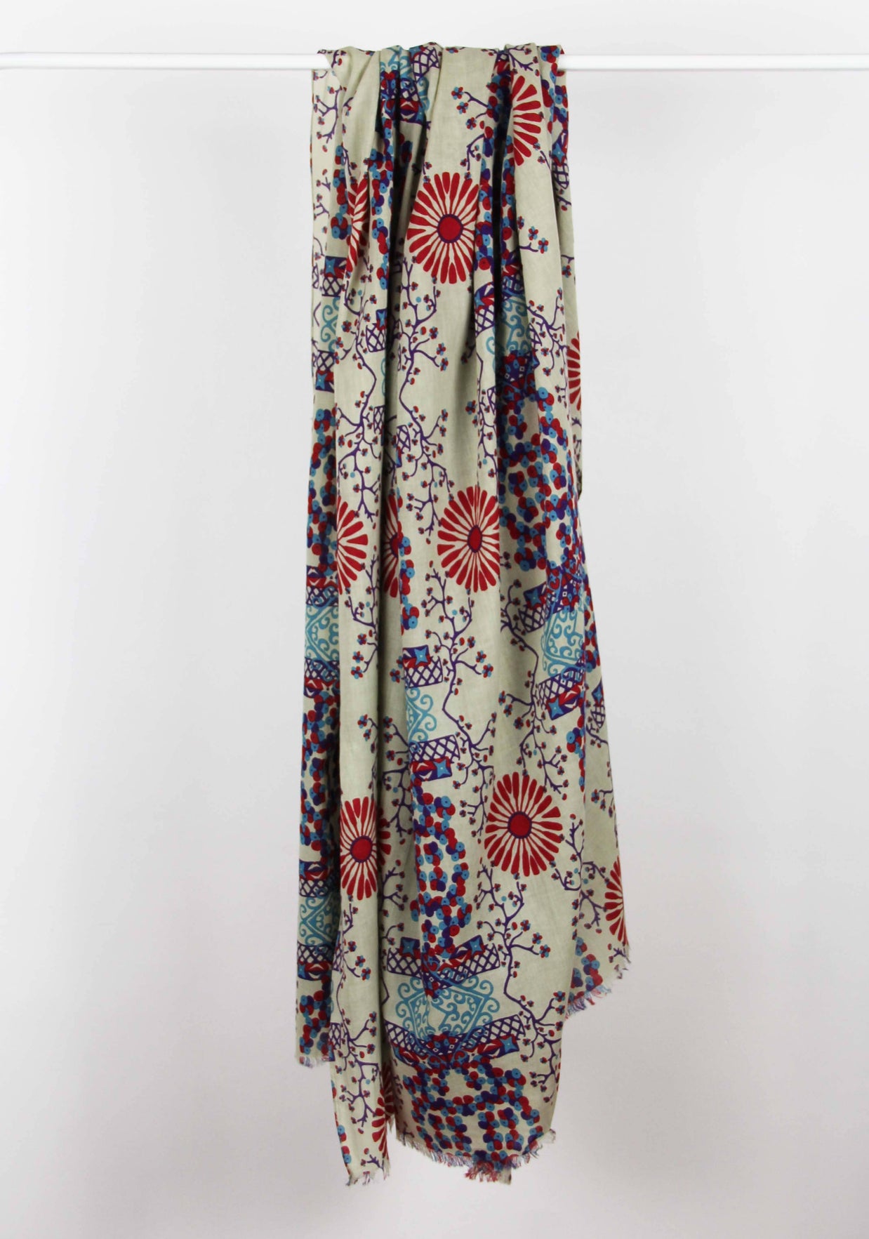 Foulard Coton Bio Ryoko Beige