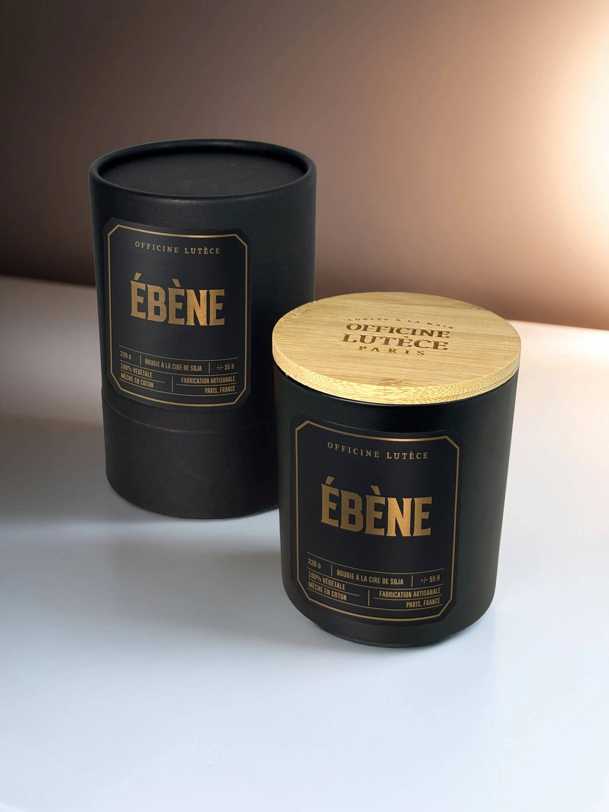 Bougie parfumée Ebène