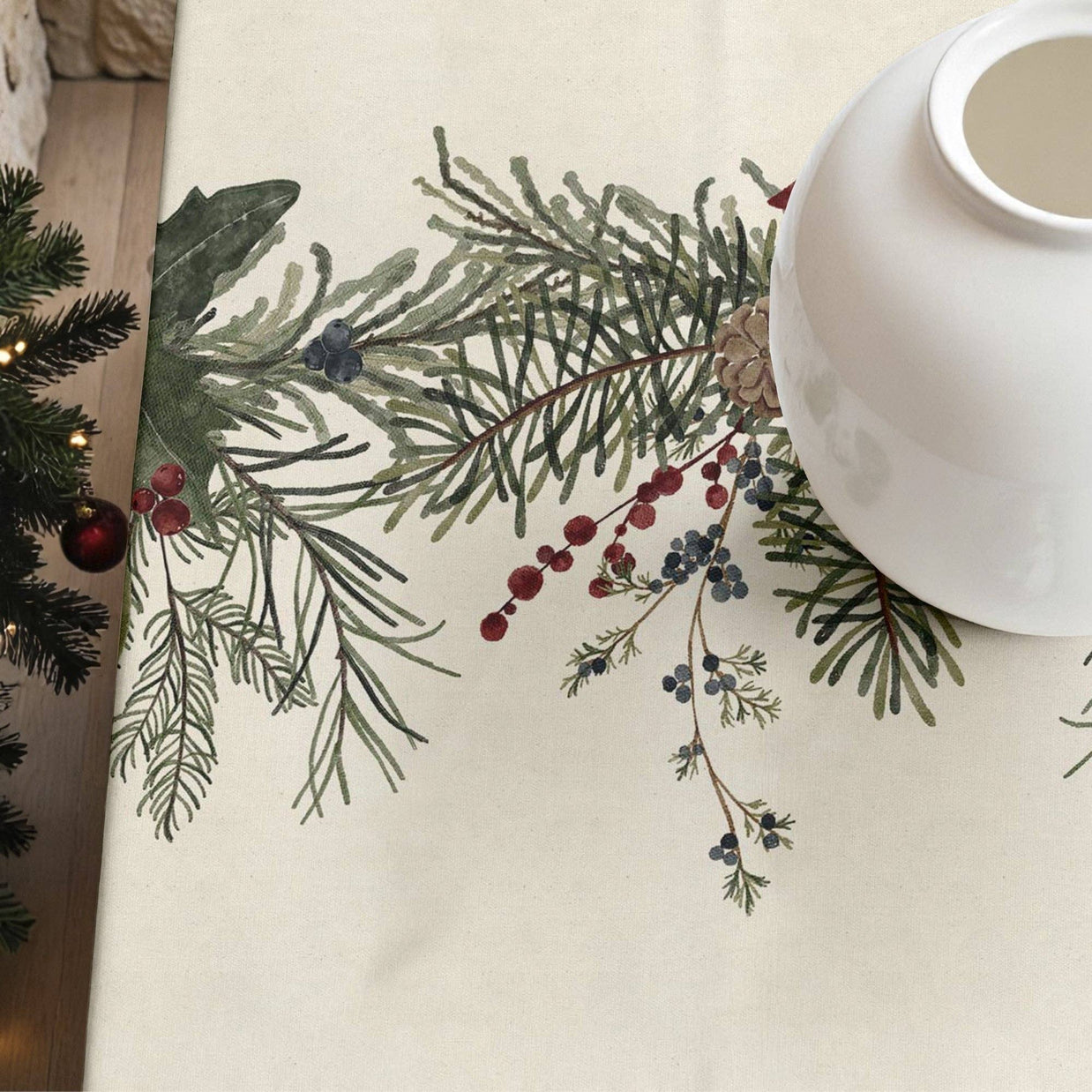 Nappe anti-taches Mistletoe 1225: 250x155 cm