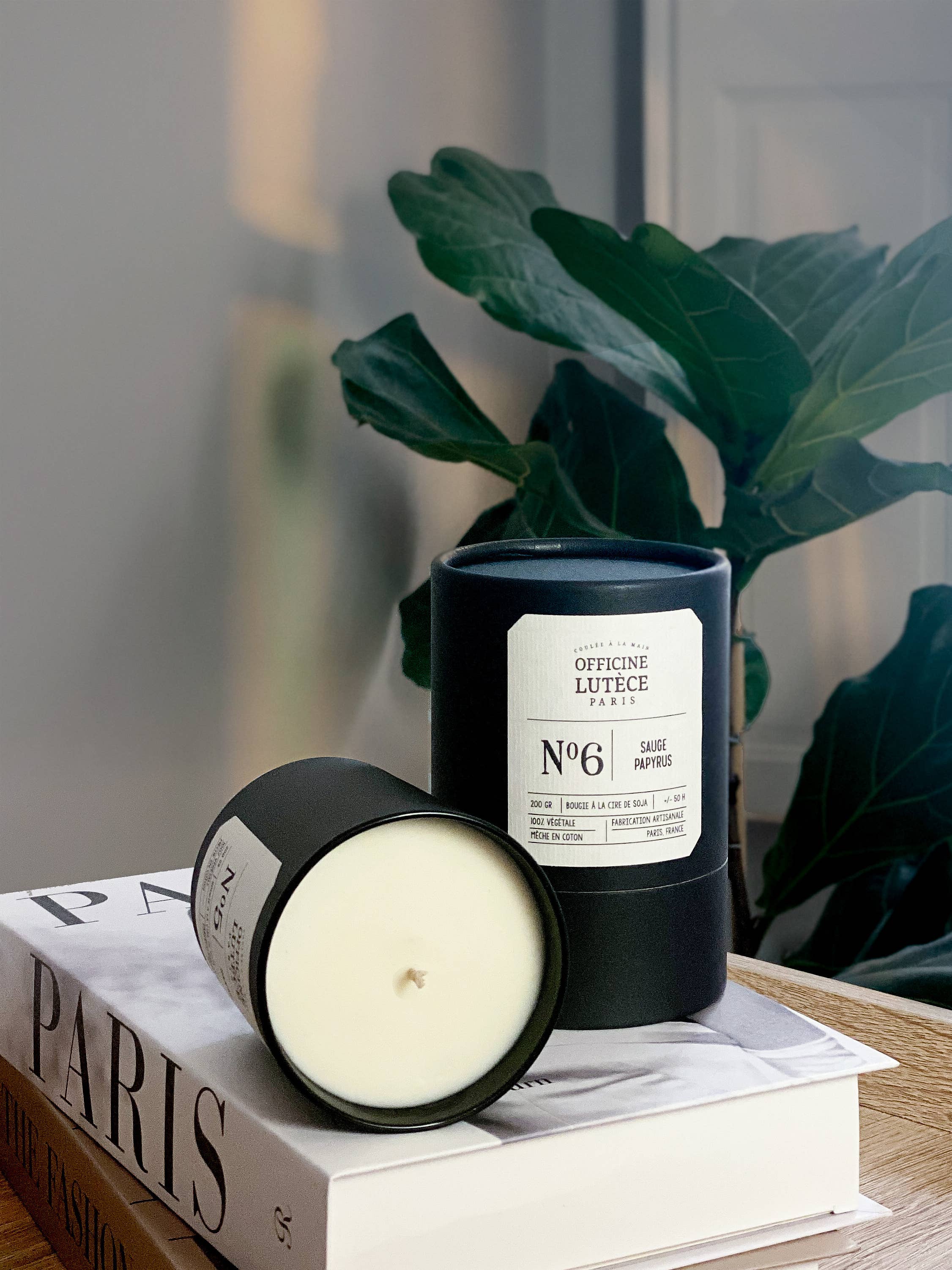 Bougie Parfumée Nº6 Sauge Papyrus